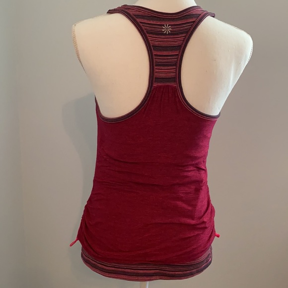 Athleta layered workout tank w/ built in bra - Picture 2 of 5